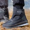 Winter Men Boots New Thick Couple Snow Boots Plus Velvet Warm Outdoor Casual Short Boots Cold Resistance Male Cotton Shoes