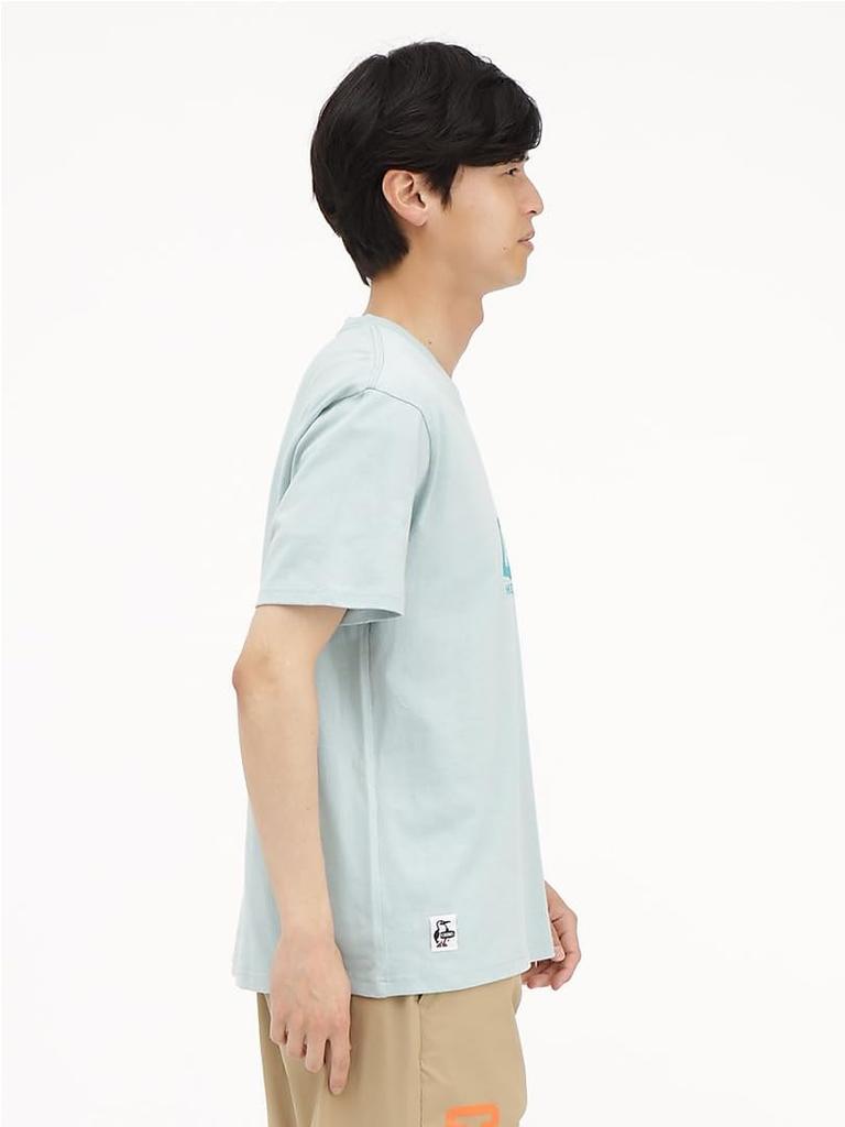 Футболка Booby Face O [Chums] Футболка мужская белая/темно-синяя