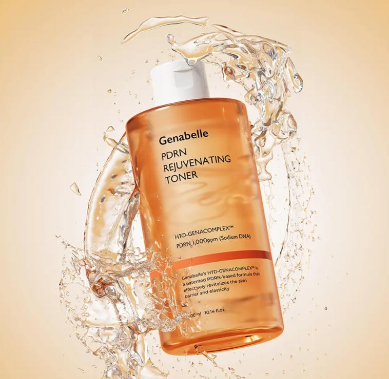 Genabelle PDRN Омолаживающий тонер 300 мл – Увлажняющий и обновляющий кожу тонер