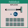 Manual Shaver Double-layer Portable Razor For Men