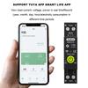 Интеллектуальный автоматический выключатель Tuya Zigbee 1P, синхронизация включения и выключения, фотоэлектрический двунаправленный учет энергии