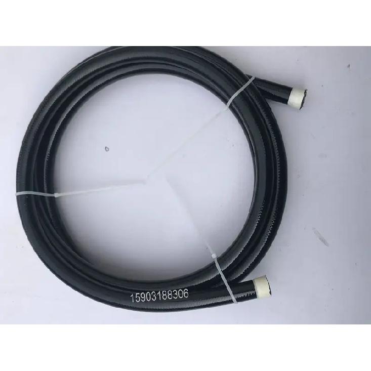 PU Coated AN-6 Stainless Steel Braided E85 AN6 PTFE inner Oil Line Fuel Hose 1M