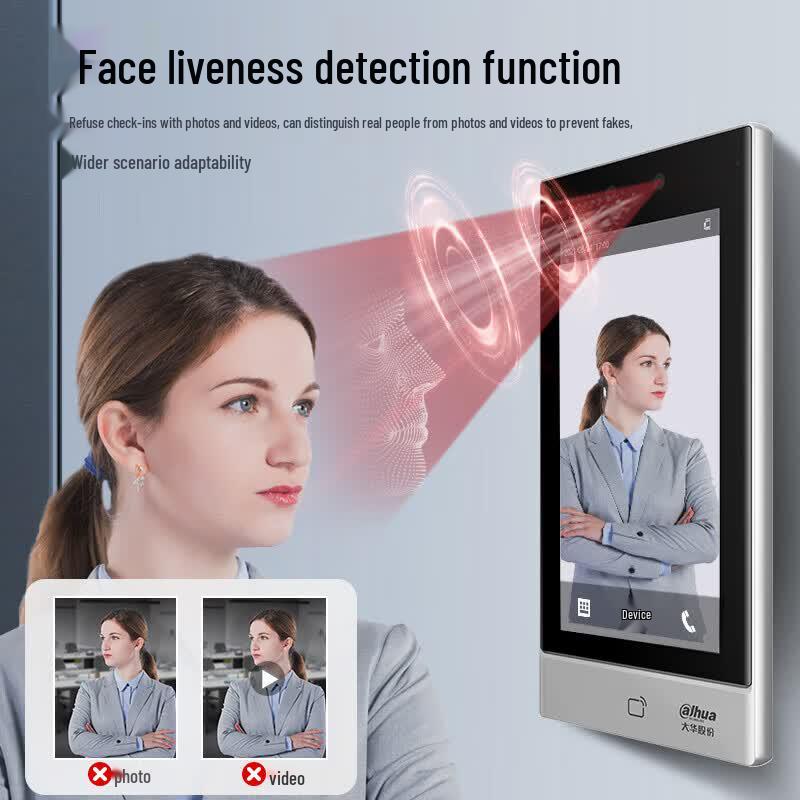 Dahua DH-K71 Facial Recognition Access Control & Time Attendance Terminal CN plug (adapter included)