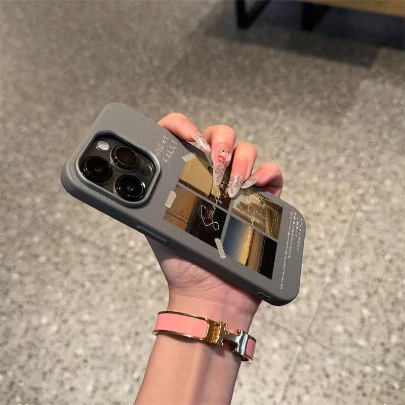 Художественный чехол для телефона для моделей iPhone 13-17: Премиальное ощущение для устройств Apple