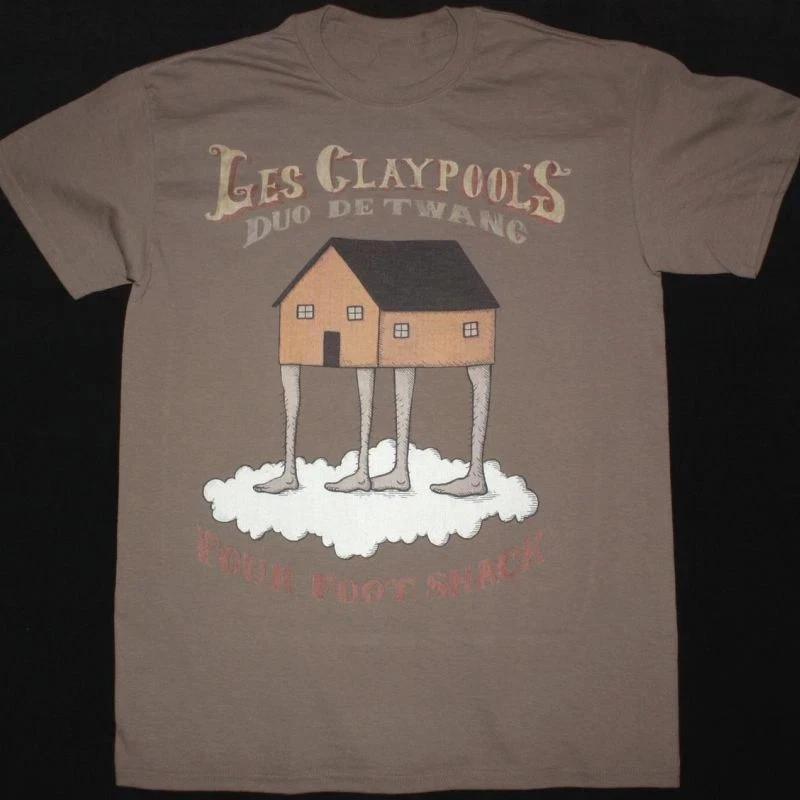 Collection Les Claypool Tour Tshirt Dark Chocolate Full Size S To 5xl Cl205