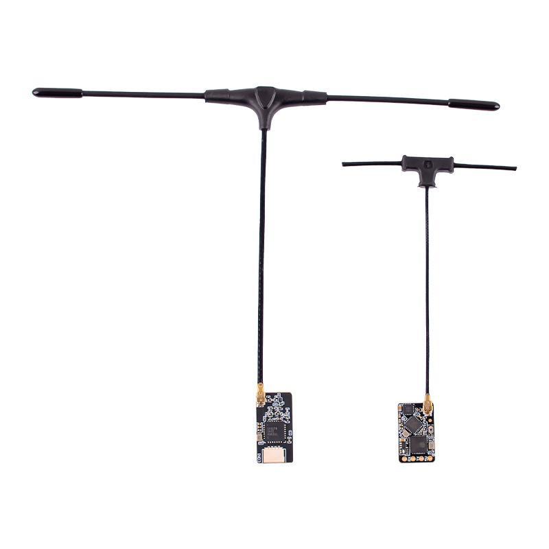 ELRS 2.4G/915MHz ExpressLRS RX V3.3.0 Receiver with T-type Antenna WiFi Upgrade for FPV Racing Drone Hobbyist Use