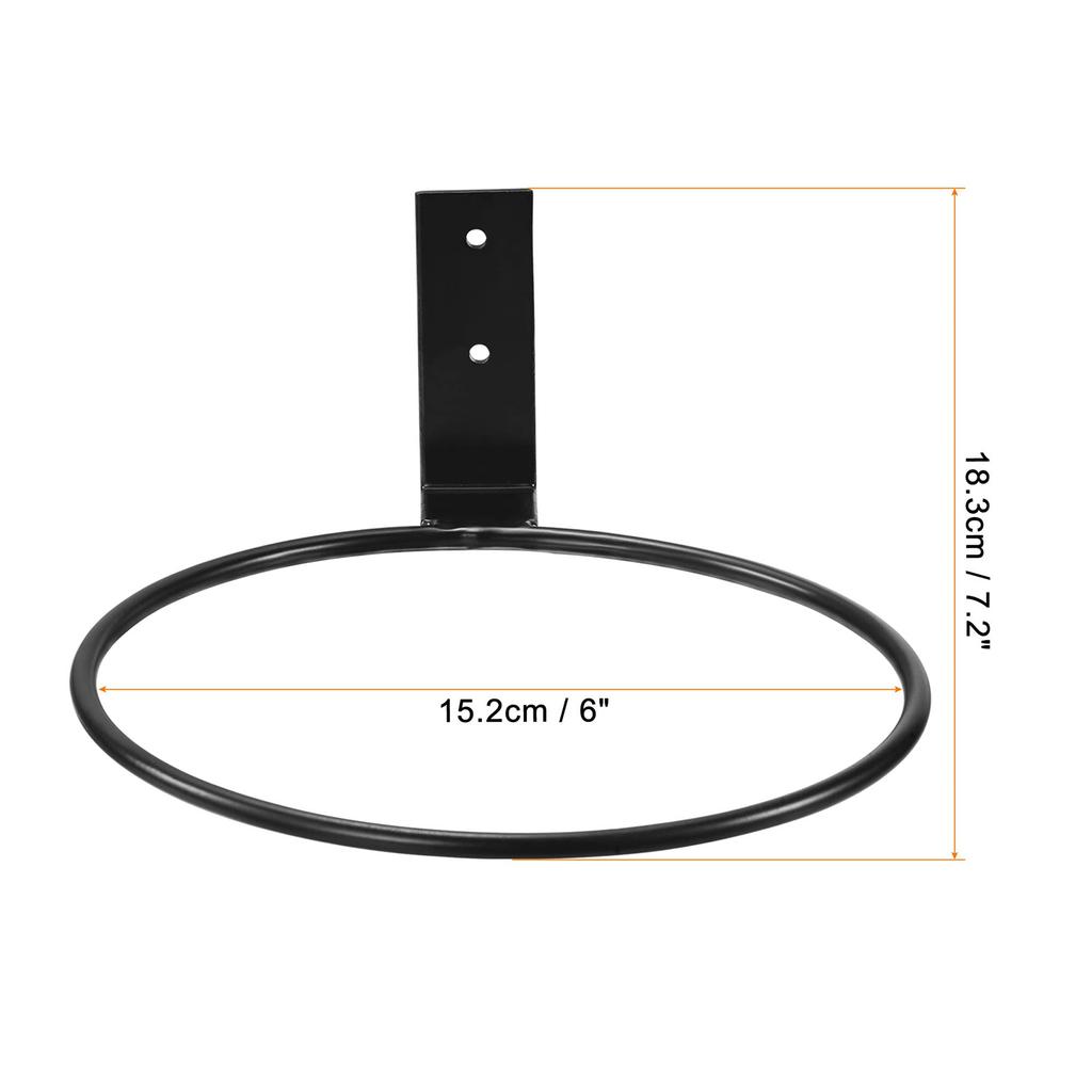 Стильные кольца для цветочных горшков, настенный кронштейн, железный подвесной держатель для цветочной корзины, подвес для кашпо для украшения дома и сада