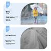 Disposable Raincoat for Children, Full Body Thickened Card-Style Poncho, Portable School Travel Outdoor Backpack Rain Gear for Elementary Students