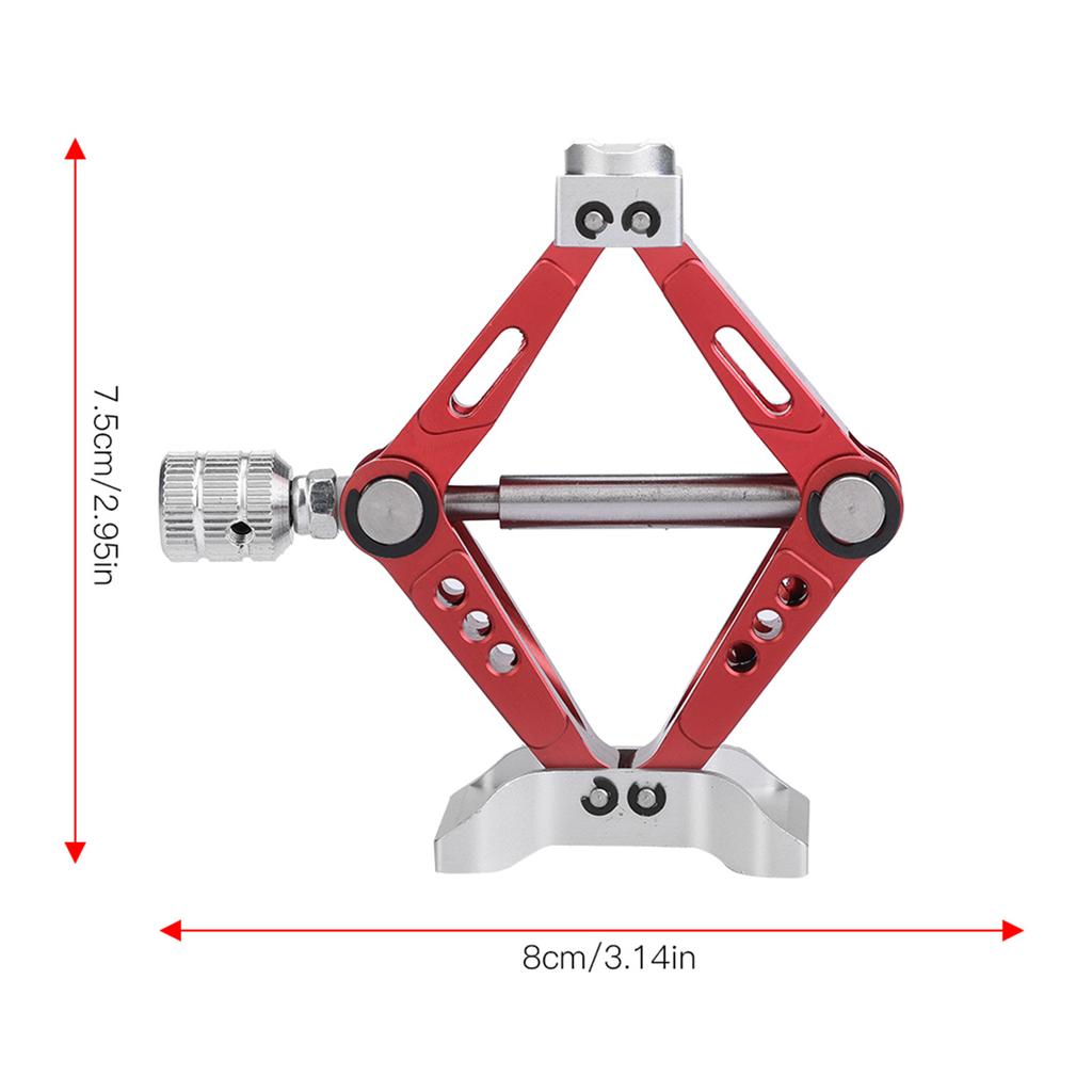 RC Car 1:10 Scale Adjustable Metal Scissor Jack Tools For RC Crawler Axial SCX10 For Traxxas TRX4 Tamiya CC01 D90