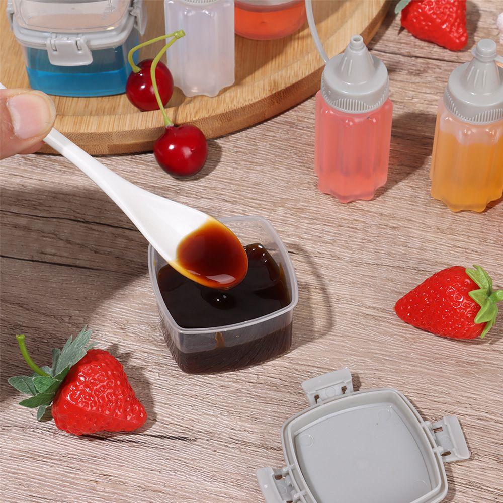 Kitchen Tools Barbecue Accessories Bento Seasoning Boxes Mini Spices Jar Squeeze Sauce Bottle