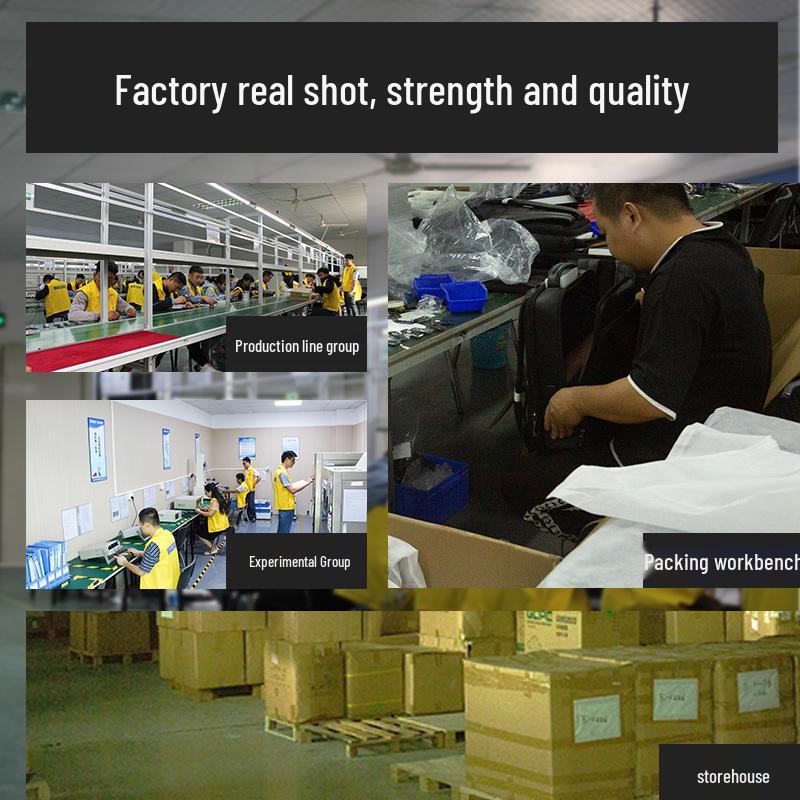 Men's Genuine Leather Anti-Theft Smart Handbag with Fingerprint Lock - Large Capacity