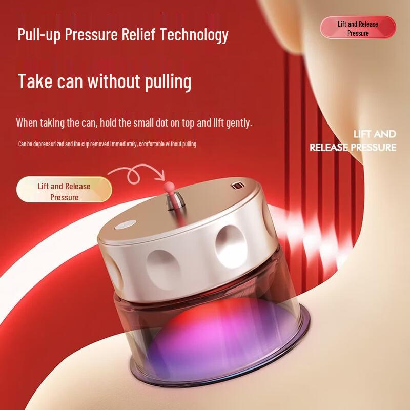 AUX 12-Speed Detachable Cupping Gua Sha Massager CN plug (adapter included)
