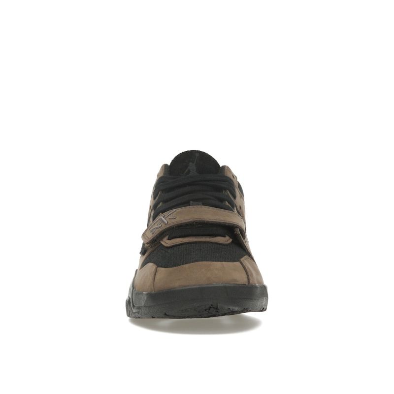 Travis Scott x Air Jordan Jordan Jumpman Jack TR Темно-мокко Унисекс Кроссовки Коричневый Черный Парус FZ8117-204