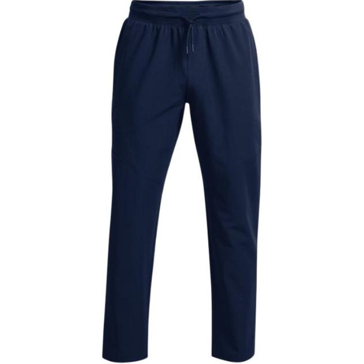 Under Armour Элитные прямые брюки однотонные эластичный пояс зауженные покрой повседневные брюки мужские брюки синие 1372614-408