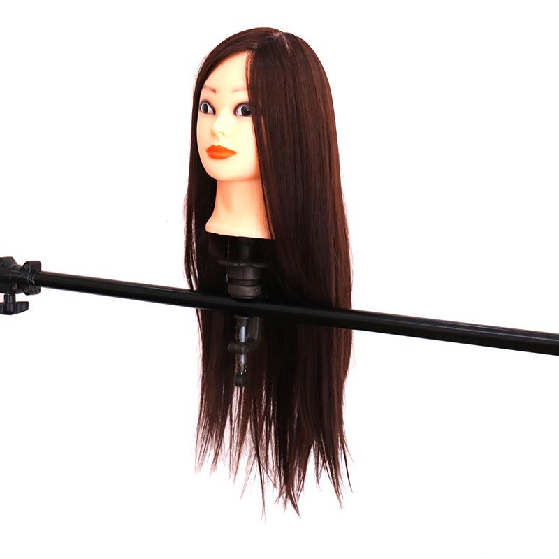 Профессиональная голова манекена, человеческие волосы, парикмахерская, Практика, прическа, кукла-парикмахер