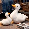 Реалистичная чучело утки Коул Милая белая утка похожая на гуся Игрушка-животное Куклы для детей Подушка Водное животное Подарок