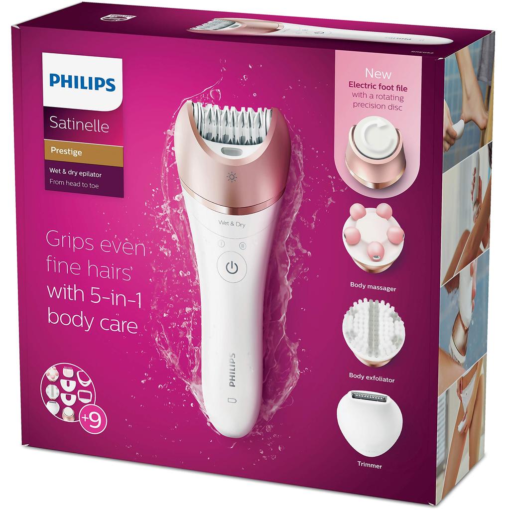 Эпилятор Philips Body Care Satinel Prestige (неподдельный) BRE652/00