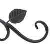 2pcs 11x9 in Plant Hanger Bracket Black Wall Hook Hanging Plant Bracket  Garden Decoration