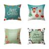 Christmas Themed Pillowcases Car Accessories Office Santa Claus Living Room Sofa Home Pillowcases