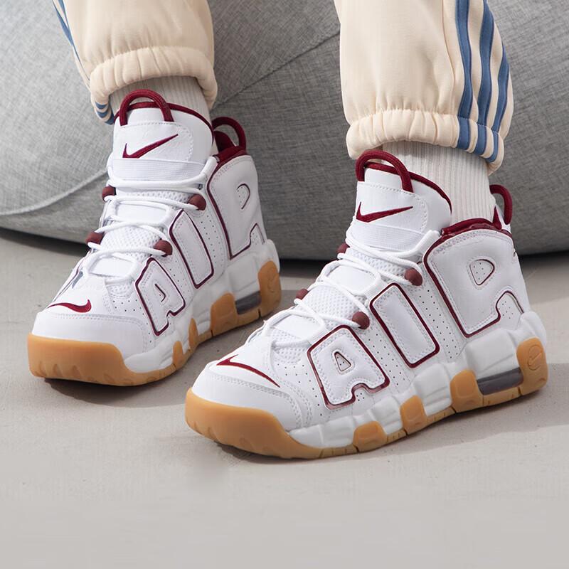 Nike Air More Uptempo GS 'Белый Командный Красный Каучук' FJ2846-100