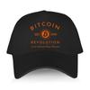 Cotton Caps Bitcoin Revolution Teens Hat Funny Design Sport Bonnet Currency Sunhat Moneymilitary Unisex Fashion Baseball Cap