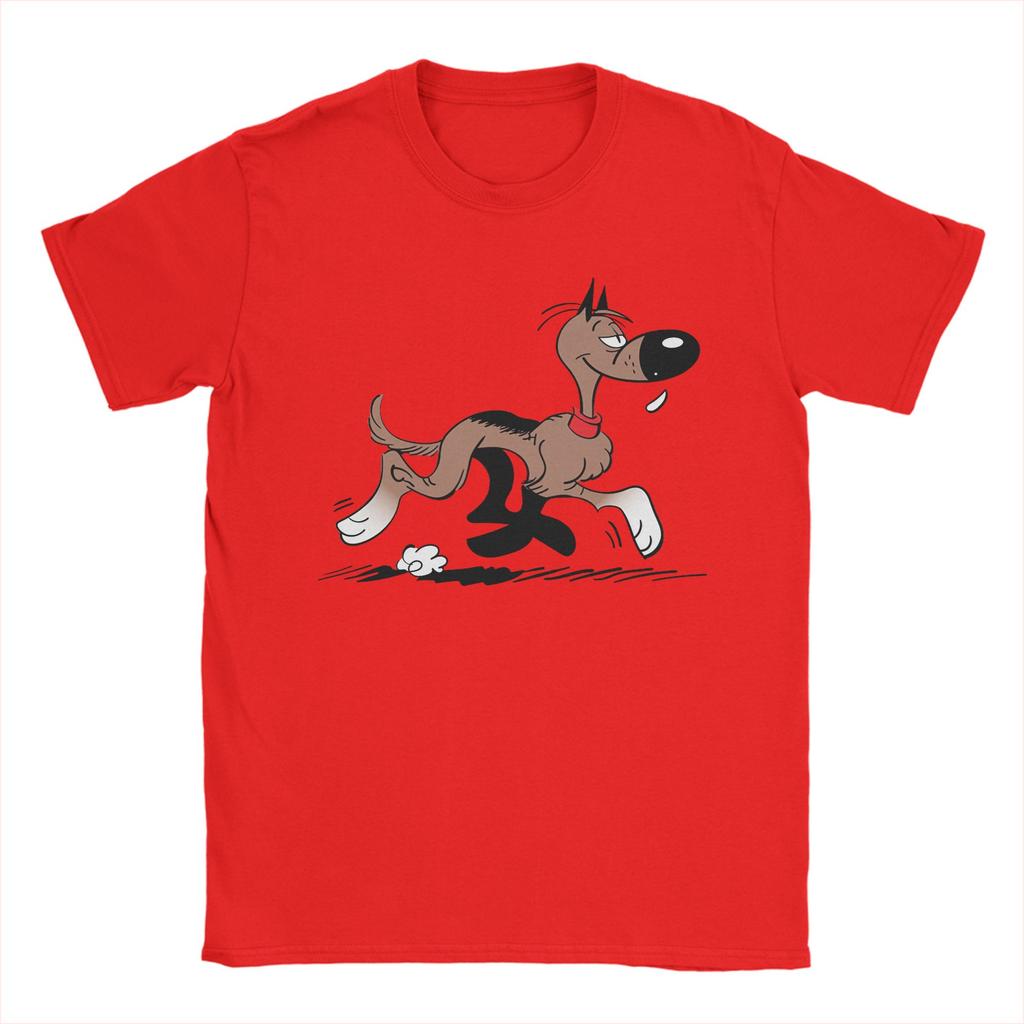 Мужская футболка Lucky Luke с Рантапланом Мультяшная 100% Хлопок Одежда Модная Футболка с Коротким Рукавом и Круглым Вырезом Футболки Большого Размера