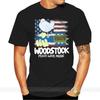 New Woodstock Concert 1969 America Vintage Mens T-Shirt Cotton Tshirt Men Summer Fashion T-shirt Euro Size