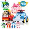 4 шт. Робокар Поли Эмби Рой Хелли Игрушки-трансформеры Робот Детские подарки Образовательные