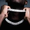 2 шт. кубинские цепочки ожерелье браслет набор для мужчин женщин цепи хип-хоп мужские ювелирные изделия