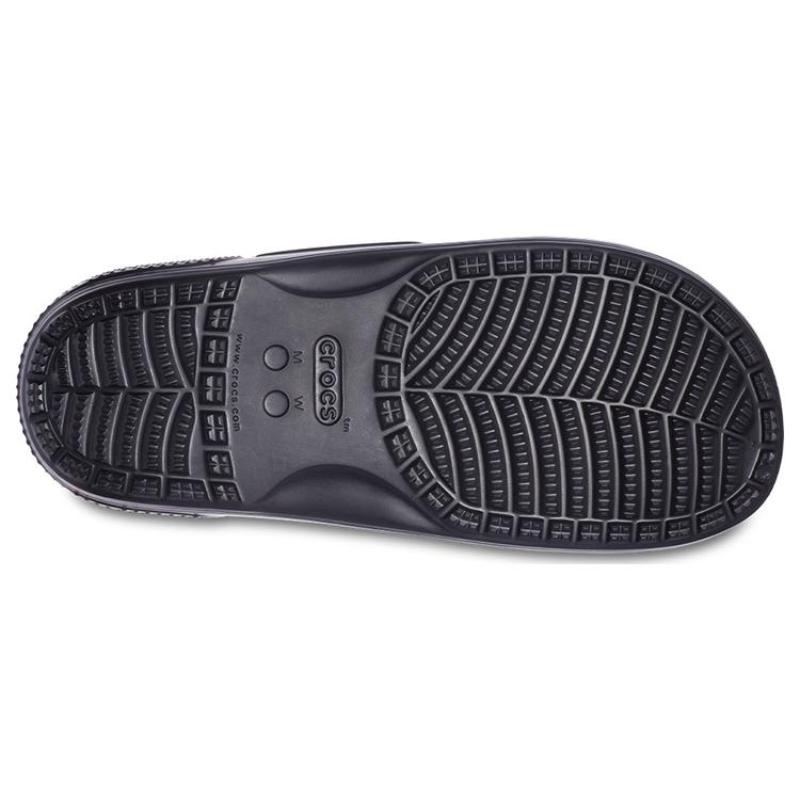 Crocs Удобная повседневная обувь из ЭВА с кожаными вставками, нескользящая, унисекс, черная