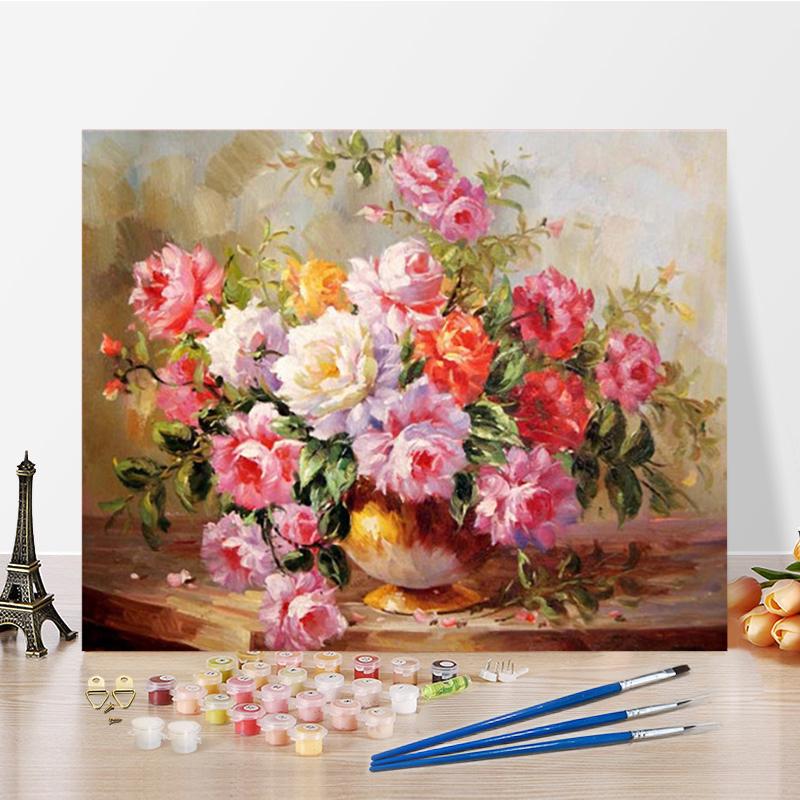 Искусство DIY Картина по номерам Алмазная картина Домашний декор Картина маслом по номерам Живопись Хобби Цифровая картина маслом