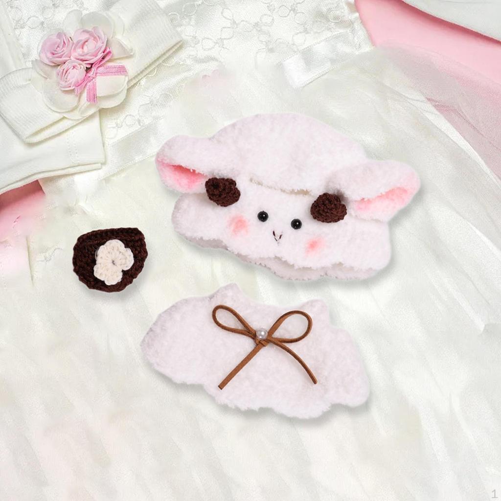 15cm Doll Clothes Cartoon Plush Accessories Outifits Stuffed Animals