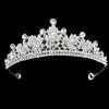 Sparkling Rhinestone Queen Crown Wedding Hair Accessories Bride Headdress Birthday Party