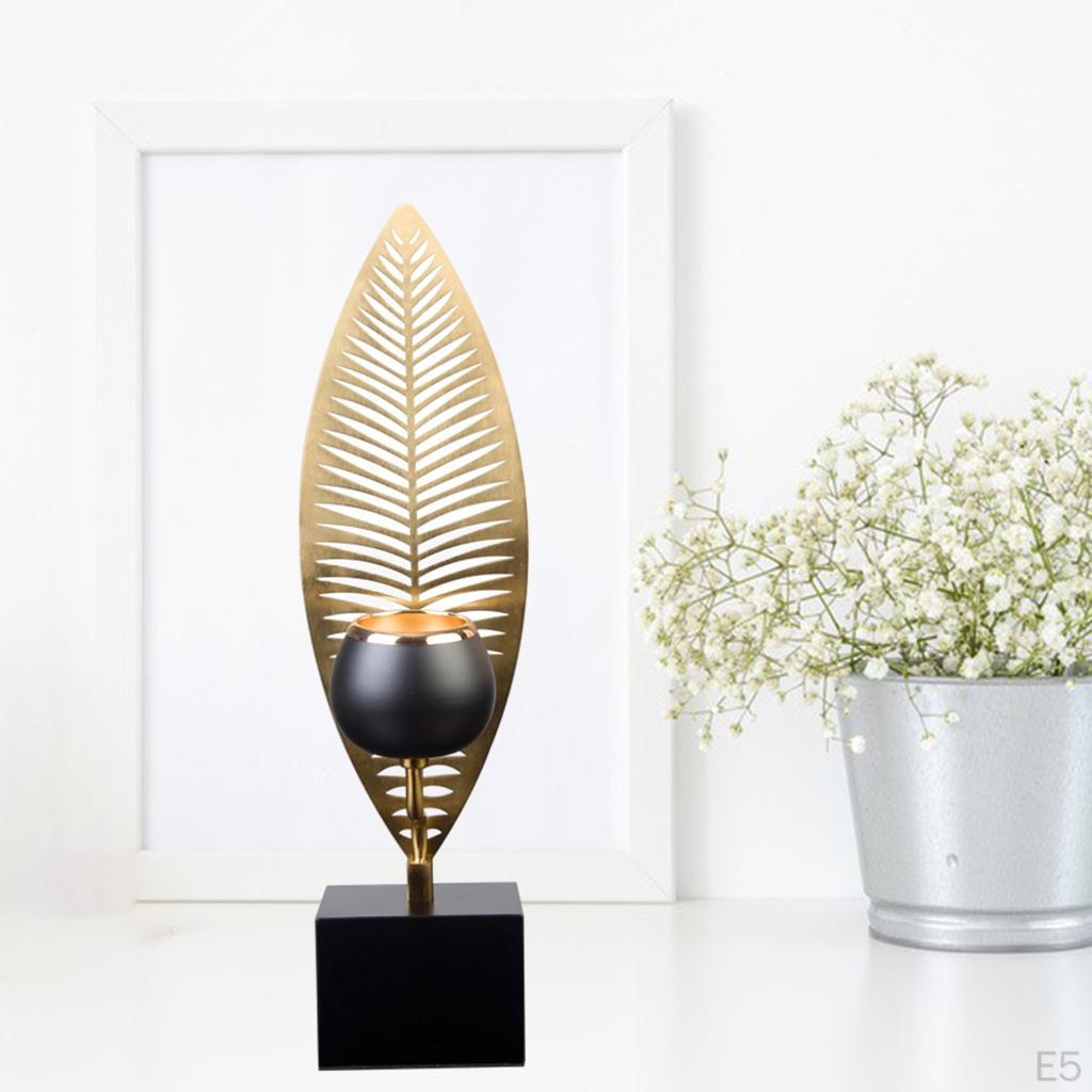 Pillar Candlestick Coffee Table Centerpiece