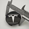 bjzqr4 4Pcs 56mm ABS Tesla Wheel Center Hub Cap Emblem Logo Car Rims Cover Hubcap For Tesla Model 3 Y X S Original Badge Accessories