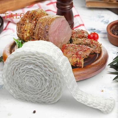 2 рулона 2 м сетка для мяса рулон с силиконовыми щетками сетка для мяса птицы ветчины сетка рулон шпагата для мяса рулон сетки для говядины для приготовления мяса