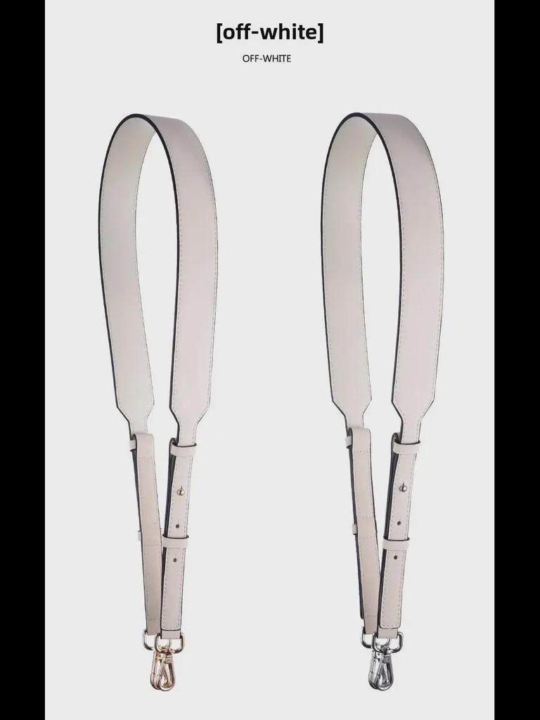 A-20 Adjustable Genuine Leather Crossbody Strap - Wide Shoulder Strap Bag Accessory