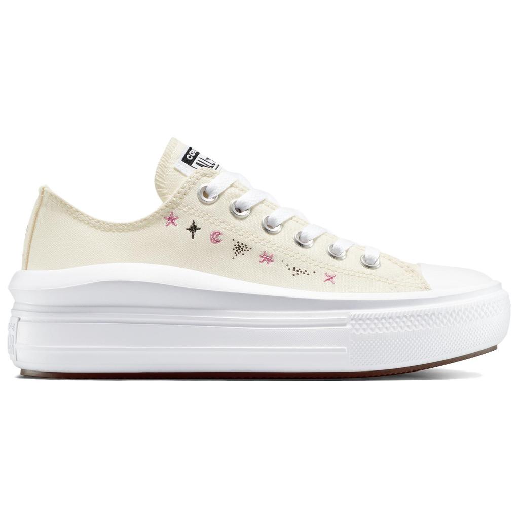 Converse Кеды Chuck Taylor All Star Move Platform Low Celestial Женские Кремовый Белый A16290C