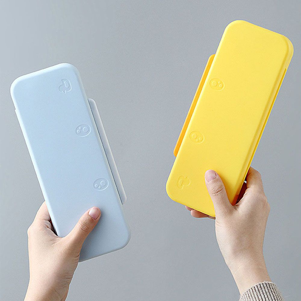 Supplies Large Capacity Macaron Color Pencil Box Pen Case Stationery Case Double Layer Pencil Case