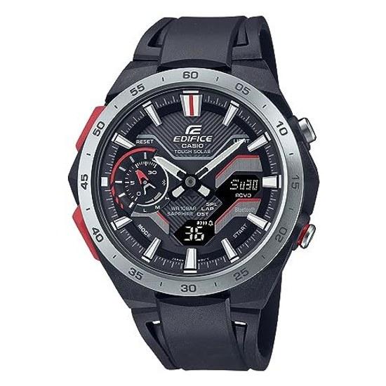 Наручные часы Casio Edifice WINDFLOW с Bluetooth, на солнечной батарее, сапфировое стекло, ECB-2200YP-1AJF, мужские, черные