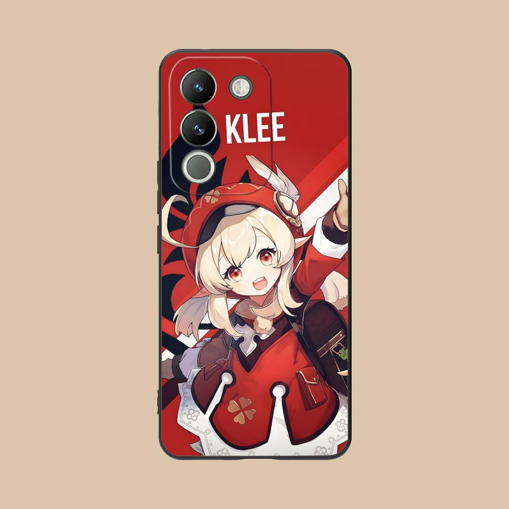 Чехол для мобильного телефона Game GI Klee для VIVO V60 V50 V40 V30 V29 V27 V25 V23 Pro Lite 5G Цветная печать Чехол Чехол Красивый Роскошный