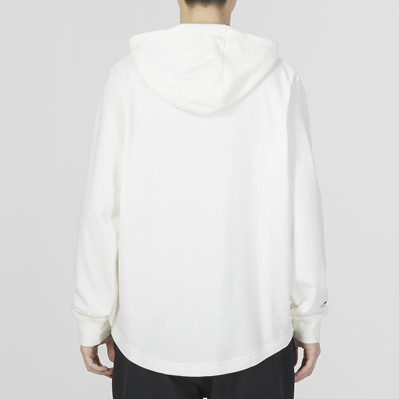 Under Armour Project Rock Terry Hoodie - Sport Casual Men Hoodie White 1377428-130