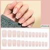 New French Wearable Manicure Finished Soft Nail Fake Nail Nail Nail Patch Nail Patch Removable Nail