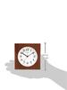 Seiko Clock Wall Clock Double Use Analog Alarm Wooden Frame Brown Wood KR501B SEIKO