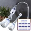 Faucet Filter Elements Replacement 360° Rotate Swivel Water Purifier Remove Impurities Tap Bubbler Aerator Nozzle Adapter Device