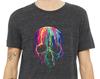 Melting Skull Men's Burnout T-Shirt 19423NBT2-3650