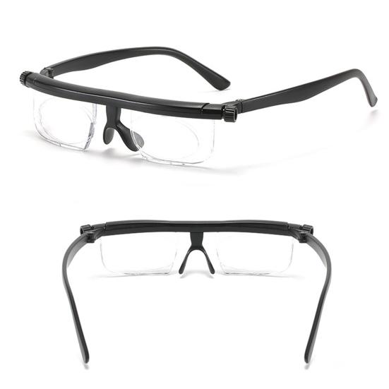 Гибкие регулируемые очки с циферблатом для пожилых людей Очки Flex Vision Vision Чтение для чтения ТВ