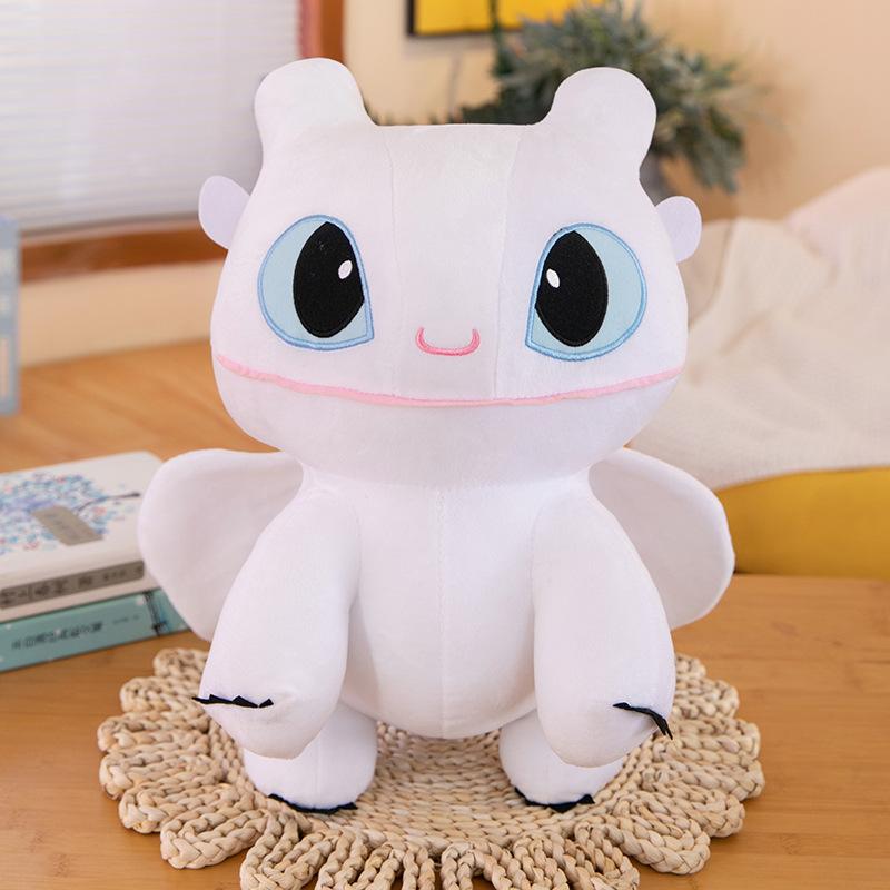 Популярная кукла Ночная Фурия Беззубик Черный Дракон Белый Дракон Плюшевая игрушка Кукла Мастер Дрессировки Драконов Тряпичная кукла