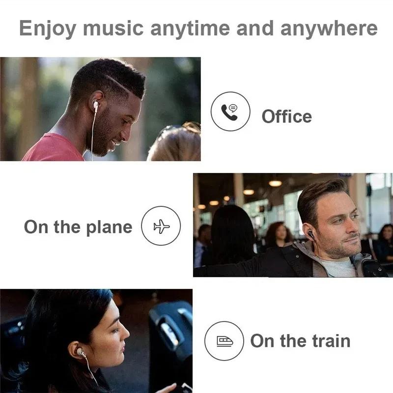 Наушники для Apple iPhone 15 серии, наушники-вкладыши с микрофоном, проводные наушники для iPad, Samsung Xiaomi 14, наушники USB-C