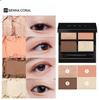 Quad Eye Color No.1 Sienna Coral 9g Korean Luxe